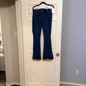 American Eagle Outfitters Dark Navy Boot Cut Jeans